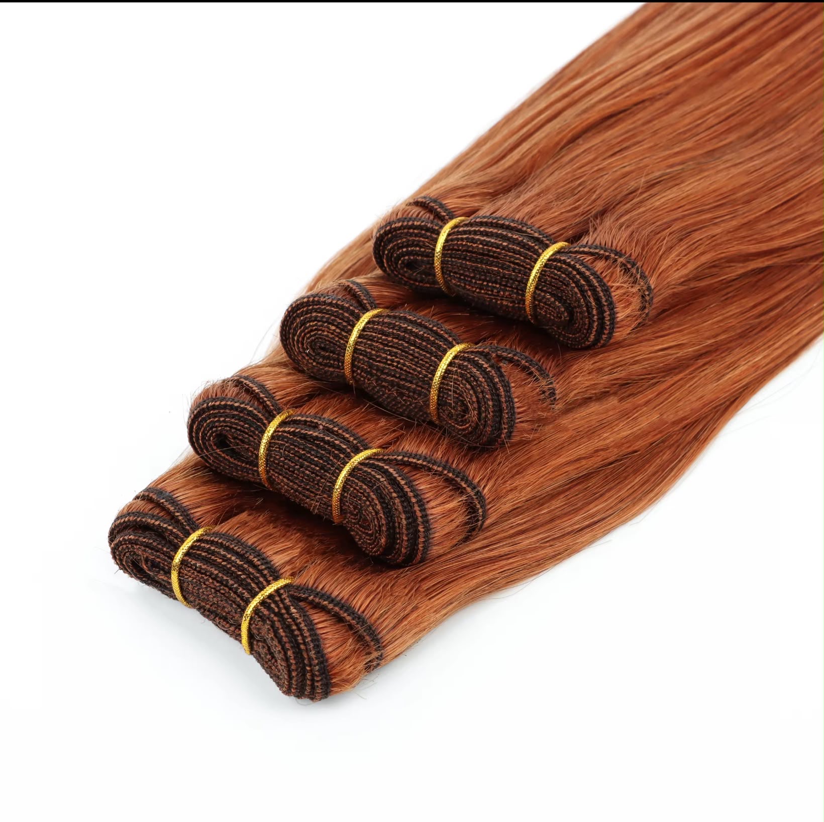 TISSAGE RAW HAIR LISSE CUIVRÉ – ÉCLAT ET CARACTÈRE