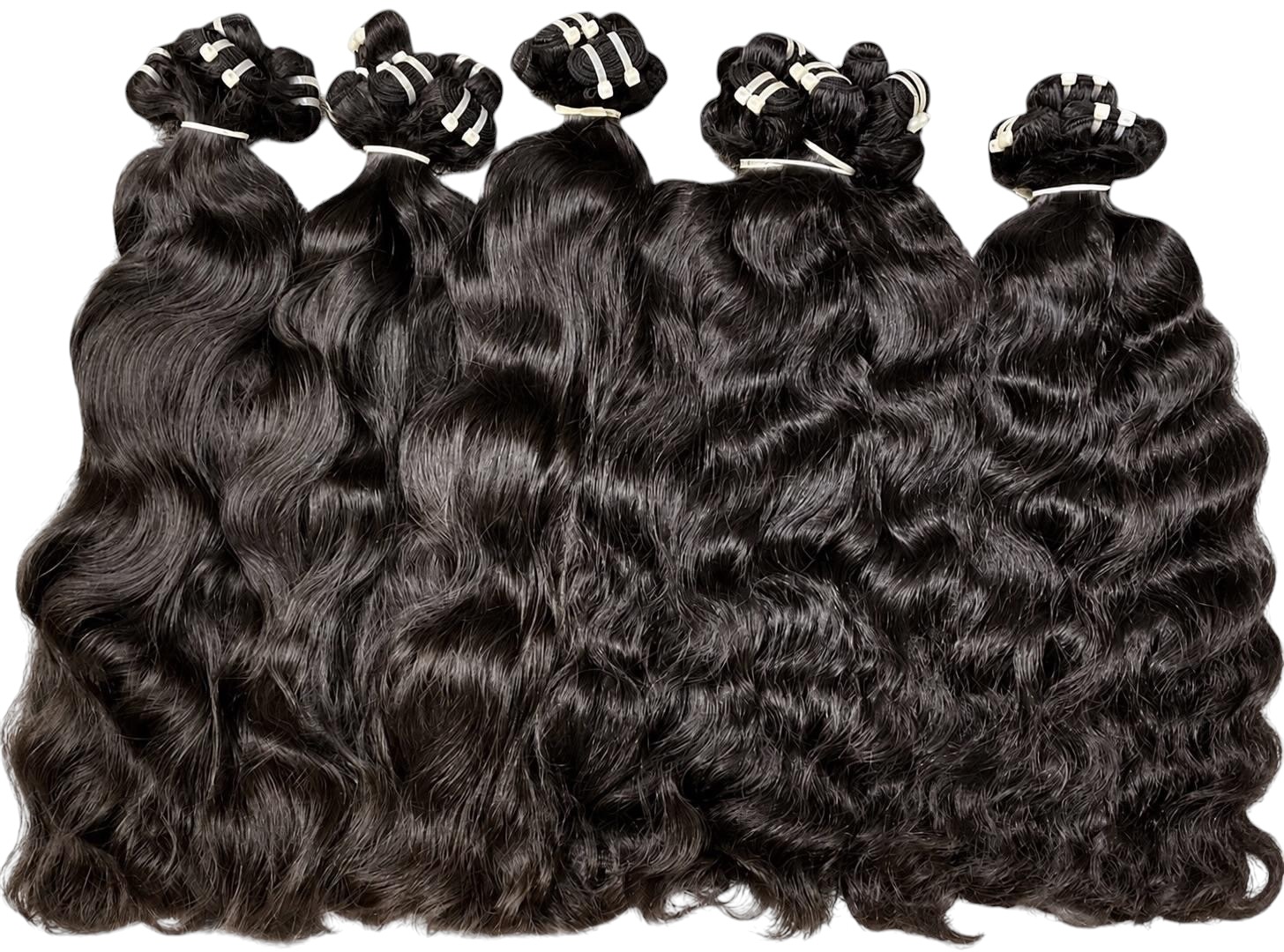 Tissage RAW HAIR NOIR ONDULÉ