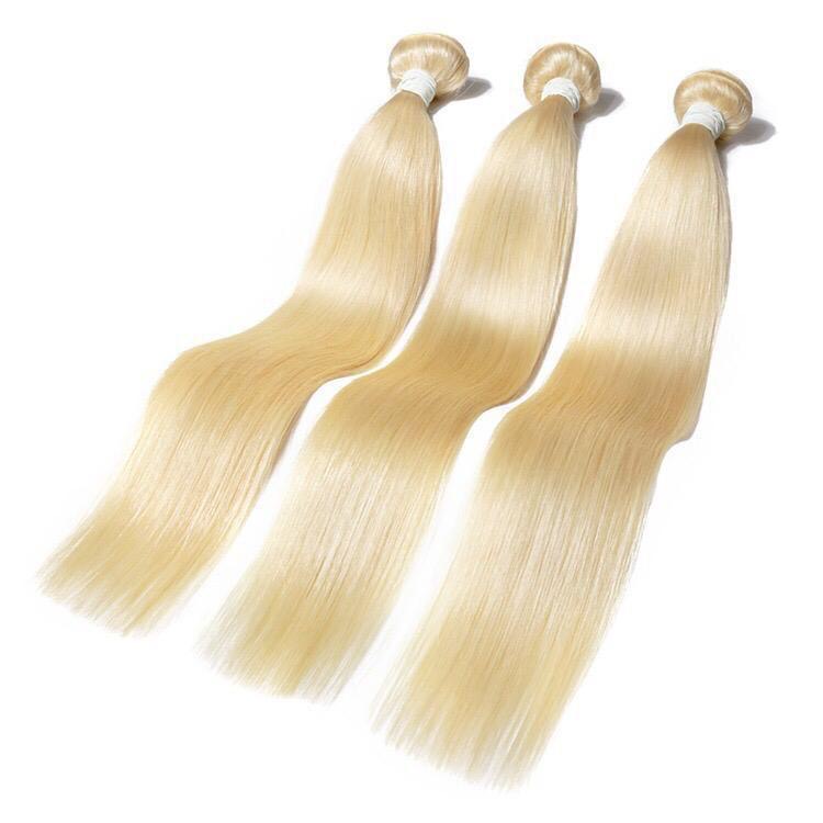 REMY HAIR LISSE BLOND 613 – 100 G.