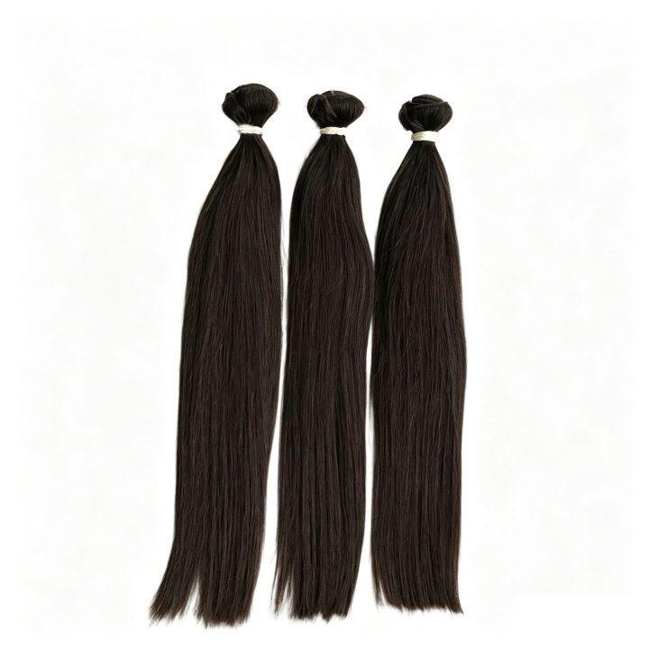 REMY HAIR LISSE COULEUR BRUN NATUREL – 100 G.