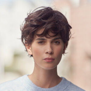 Perruque Adélaïde Mixte, fibre mixte moovie curl